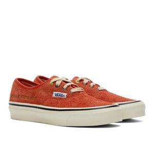 VANS.                  Red Julian Klincewicz Edition OG Authentic SP LX Sneakers